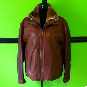Men's leather jacket